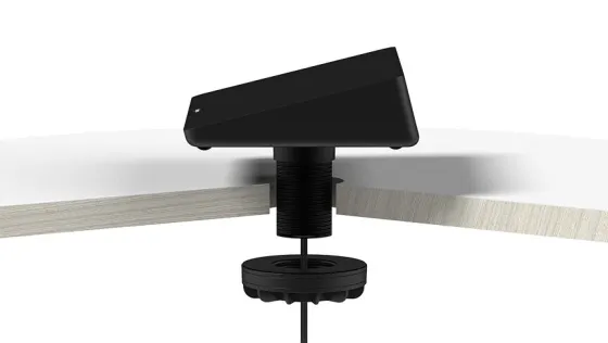 Logitech Tap Table Mount - Support de table pivotant avec gestion des câbles