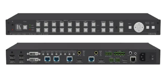 Matrice / Scaler de présentation Kramer VP-778 8 entrées et résolution 4K30 en sortie