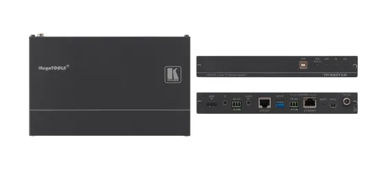 Émetteur HDMI Kramer TP-590TXR Audio, RS–232 bidirectionnelle & IR sur Paires Torsadées HDBaseT & USB 2.0