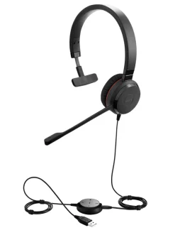 Micro-Casque Jabra Evolve 30 II UC Mono - casque mono optimisé pour les communications unifiées