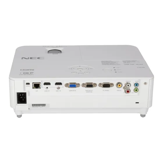 Nec DLP Videoprojecteur 3 000 ANSI Lumen