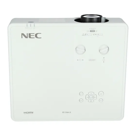 NEC PE506UL Vidéoprojecteur, 1920 x 1200 WUXGA, 5200 Lumen