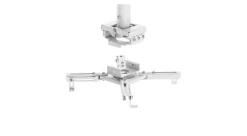 Neomounts CL25-540WH1 Support de fixation au plafond pour vidéoprojecteur - Hauteur : 60,5 à 90,5 cm