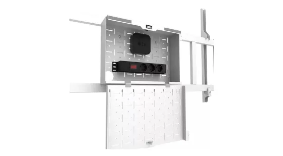 Neomounts FL50-575WH1 Chariot TV MOVE Go XL - 65 à 115 pouces