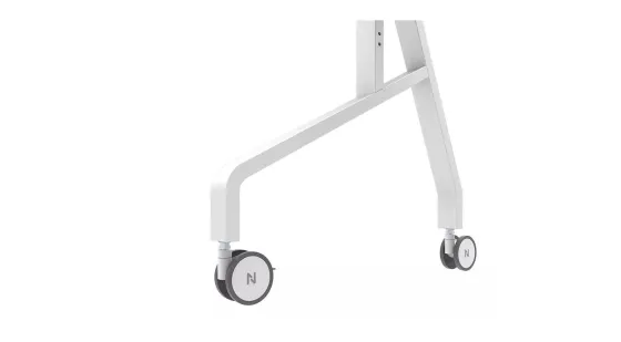 Neomounts FL50-575WH1 Chariot TV MOVE Go XL - 65 à 115 pouces