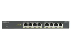 Netgear GS308PP Commutateur PoE+ Essentials non géré à 8 ports et PoE à 8 ports (83 W)