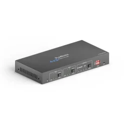 OneAV Switch HDMI 4x2 4K 18Gbps avec mise à l'échelle et extraction audio