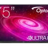 Optoma 1751RK Écran interactif Creative Touch de 75 pouces pour les établissements scolaires modernes