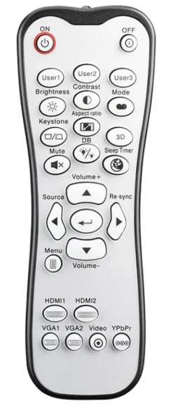 Optoma télécommande pour HD36/HD151X/EH505/503/W505/X605/W415/EH415