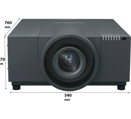 Panasonic PT-EX12KE Vidéoprojecteur, 1024 x 768 XGA, 13000 Lumen, sans objectif