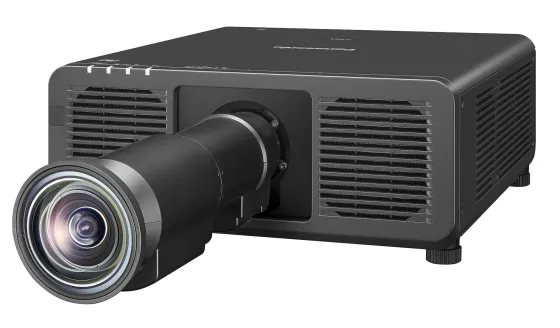 Panasonic PT-REQ15LBE Vidéoprojecteur, 3840 x 2160 4K UHD, 15000 Lumen, sans objectif