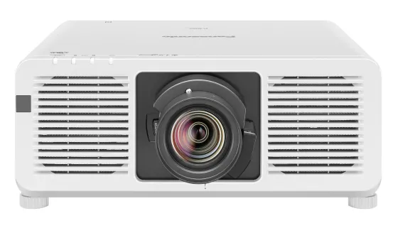 Panasonic PT-REQ10WE Vidéoprojecteur, 3840 x 2160 4K UHD, 10000 Lumen