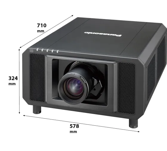 Panasonic PT-RQ13KE Vidéoprojecteur, 5120 x 2160 5K, 10000 Lumen, sans objectif