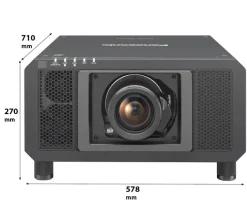 Panasonic PT-RZ12K Vidéoprojecteur, 1920 x 1200 WUXGA, 12000 Lumen, sans objectif