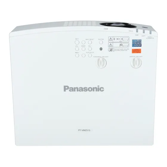 Panasonic PT-VMZ51SEJ Vidéoprojecteur, 1920 x 1200 WUXGA, 5200 Lumen