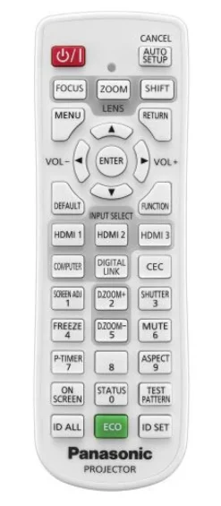 Panasonic Télécommande pour PT-MZ880