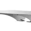 Peerless-AV ACC-MSF-W – Support pour chariot à rouleaux SR560, blanc