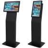 Peerless-AV KIP522-EUK - Kiosque vertical/transversal pour écrans de 15″ à 32″, noir