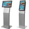 Peerless-AV KIP522-S-EUK - kiosque vertical/transversal pour écrans de 15″ à 32″, argenté
