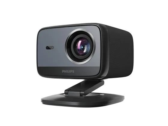 Philips NeoPix 450 Smart Vidéoprojecteur LED compact Full HD avec support pivotant à 180 degrés et appareil de diffusion en continu Google TV