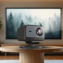 Philips NeoPix 450 Smart Vidéoprojecteur LED compact Full HD avec support pivotant à 180 degrés et appareil de diffusion en continu Google TV