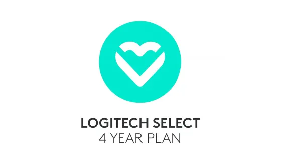 Plan de service Logitech Select - 4 ans (assistance pour solution de visioconférence par salle)