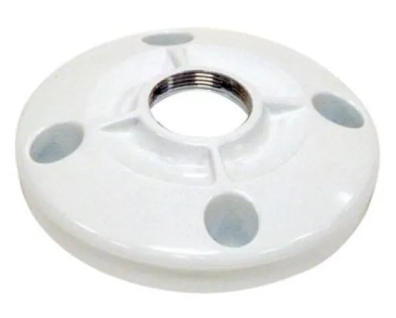 Plaque de plafond Chief CMS115W filetée, blanc