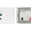 Platine murale Kramer WP-789R/EU-80/86(W) récepteur HDBaseT HDMI 4K60 4:2:0 , RS–232 & IR POE 2–Gangs
