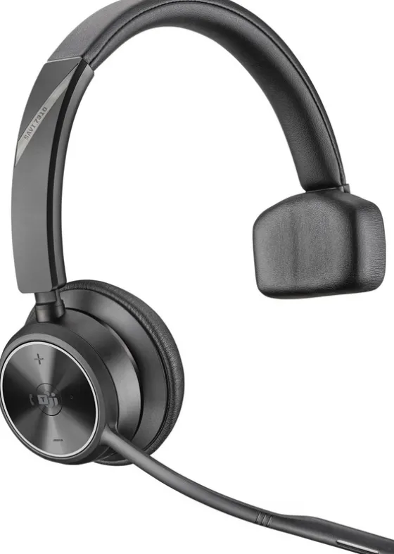 Poly Savi 7310 Office - Micro-casque mono sans fil certifié pour Microsoft Teams (avec socle de chargement DECT)