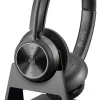 Poly Savi 7320 Office - Micro-casque stéréo sans fil certifié pour Microsoft Teams (avec socle de chargement DECT)
