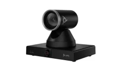 Poly Studio E60 Caméra PTZ avec zoom optique 12x et technologie de caméra intelligente