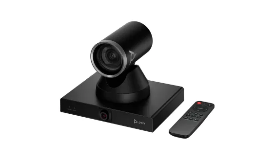Poly Studio E60 Caméra PTZ avec zoom optique 12x et technologie de caméra intelligente