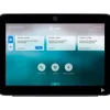Poly TC10 Contrôleur tactile avec indicateur d'état LED et montage flexible pour la planification de salle intelligente et le contrôle de visioconférence en noir