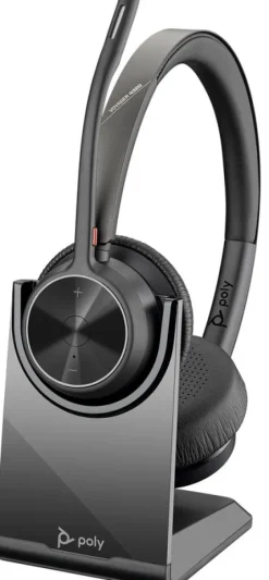 Poly Voyager 4320 - Micro-casque stéréo Bluetooth USB-A (avec socle de chargement)