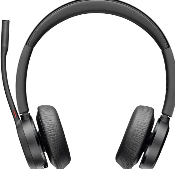 Poly Voyager 4320 - Micro-casque stéréo Bluetooth USB-A (avec socle de chargement)
