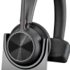 Poly Voyager 4310 - Micro-casque mono Bluetooth USB-C certifié pour Microsoft Teams (avec socle de chargement)