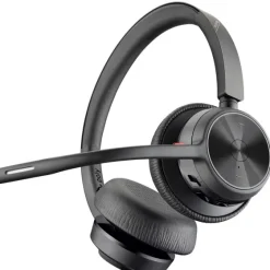 Poly Voyager 4320 - Micro-casque mono Bluetooth USB-A certifié pour Microsoft Teams
