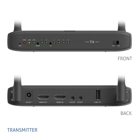 Purelink CSW320 Kit d'extension KVM sans fil, 100m