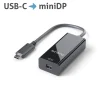 Purelink IS211 Adaptateur USB-C vers mini DisplayPort 4k 0,10m noir