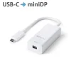 Purelink IS210 Adaptateur USB-C vers mini DisplayPort 4k 0,10m blanc