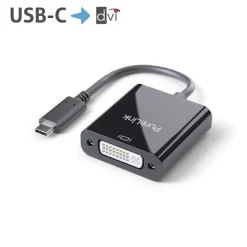 Purelink IS191 Adaptateur USB-C vers DVI 0,1m noir