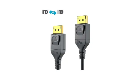 PureLink PI5010-020 Câble DisplayPort certifié 8K – 2,00 m, noir
