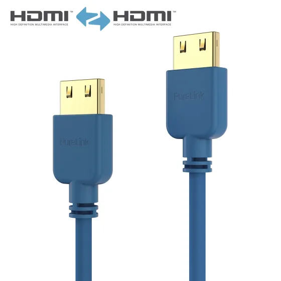 Purelink PI0502-015 Câble HDMI SuperThin 1,5 m, blanc