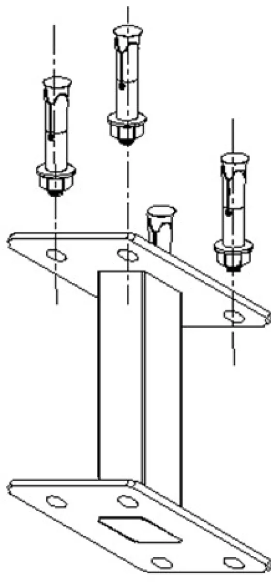 Équerres de plafond celexon pour écrans de projection PRO Plus 50 cm