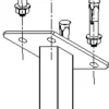 Équerres de plafond celexon pour écrans de projection PRO Plus 30 cm