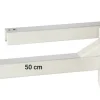 Équerres pour écrans de la série celexon PRO & PRO Plus (et écrans ECONOMY de grandes dimensions) - 50 cm