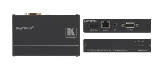 Récepteur HDMI-CAT Kramer TP-574 avec IR et RS232 (1x CAT vers 1x HDMI)