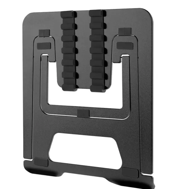 Rehausseur de bureau Neomounts NSLS085BLACK pour ordinateur portable - 10"-17", noir (pliable)