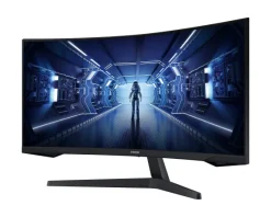 Samsung C34G55TWWPX 34" VA Moniteur, 3440 x 1440 UWQHD, 165Hz, 1ms