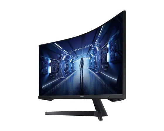 Samsung C34G55TWWPX 34" VA Moniteur, 3440 x 1440 UWQHD, 165Hz, 1ms